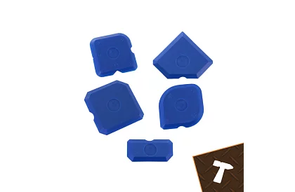 Pistolă de aplicare a chitului 600 ml + 5 duze + 5 spatule