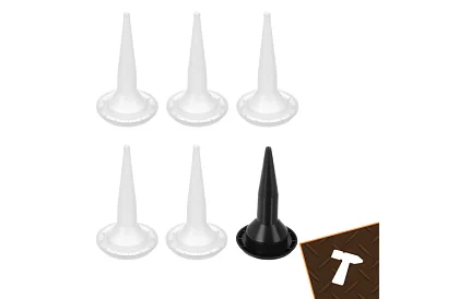 Pistolă de aplicare a chitului 600 ml + 5 duze + 5 spatule