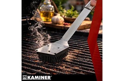 Unelte de grătar din oțel inoxidabil - set de 6 piese