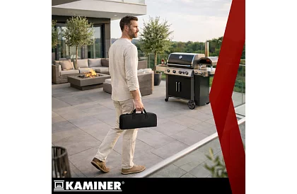 Unelte de grătar din oțel inoxidabil - set de 6 piese