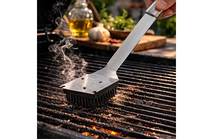 Unelte de grătar din oțel inoxidabil - set de 6 piese