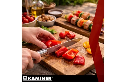 Unelte de grătar din oțel inoxidabil - set de 5 piese