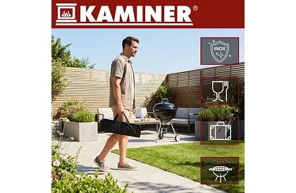 Unelte de grătar din oțel inoxidabil - set de 5 piese