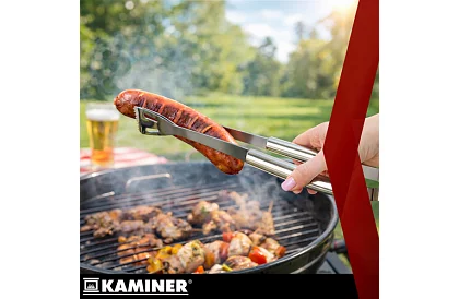 Unelte de grătar din oțel inoxidabil - set de 5 piese