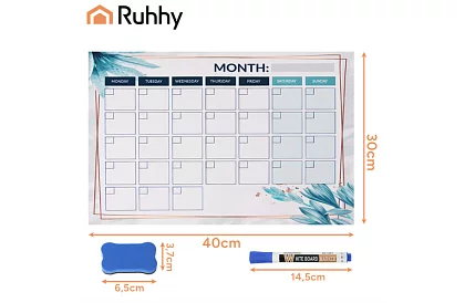 Planificator magnetic pentru frigider 30 × 40 cm