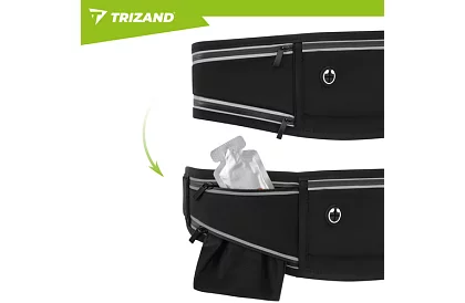 Belt sportiv de alergare TRIZAND – negru