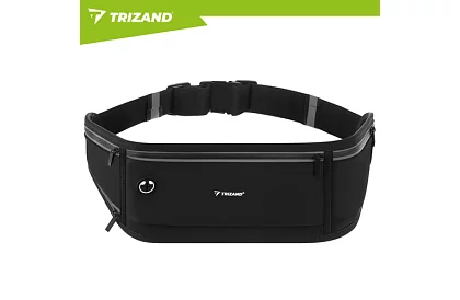 Belt sportiv de alergare TRIZAND – negru