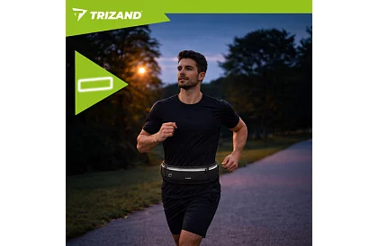 Belt sportiv de alergare TRIZAND – negru