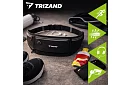 Belt sportiv de alergare TRIZAND – negru