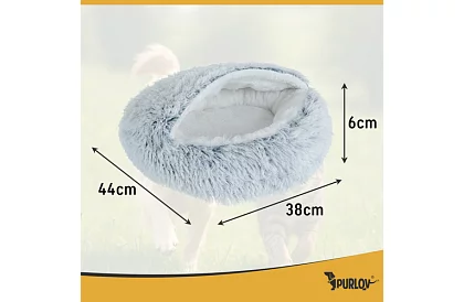 Pat de blană cu acoperiș 44 × 38 cm