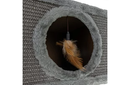 Șcărăci și cuib pentru pisici 38 × 32 × 32 cm