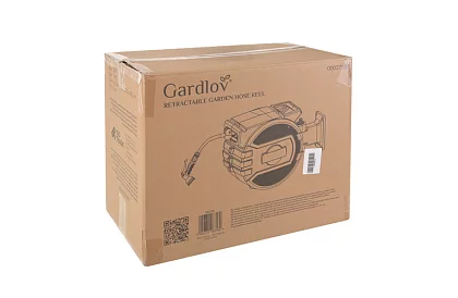 Rola de perete pentru furtun - tambur automat cu furtun de 20 m