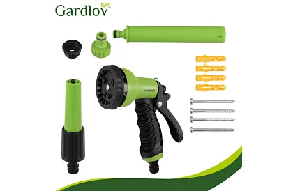 Rola de perete pentru furtun - tambur automat cu furtun de 20 m