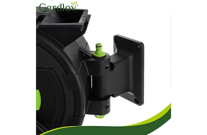 Rola de perete pentru furtun - tambur automat cu furtun de 20 m