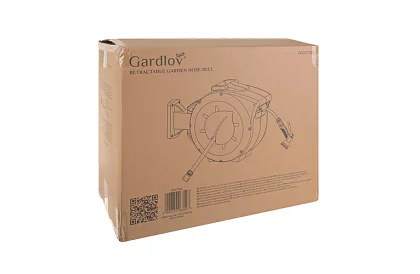 Rola de perete pentru furtun - tambur automat cu furtun de 30 m