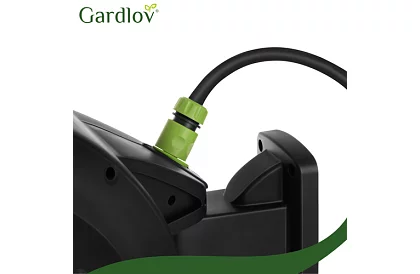 Rola de perete pentru furtun - tambur automat cu furtun de 30 m