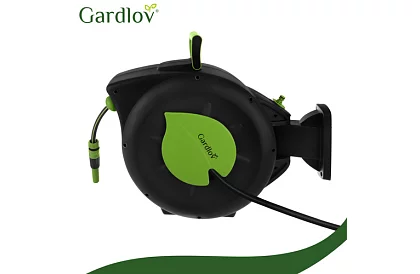 Rola de perete pentru furtun - tambur automat cu furtun de 30 m