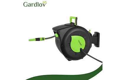 Rola de perete pentru furtun - tambur automat cu furtun de 30 m