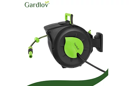 Rola de perete pentru furtun - tambur automat cu furtun de 30 m