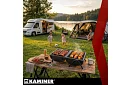 Grătar de camping pe cărbune – 2 grătare, termometru