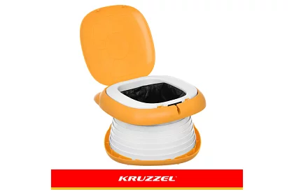 Toaletă pliabilă pentru copii + pungi igienice