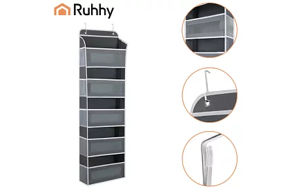 Organizator suspendat pentru ușă – 142 × 40 × 17 cm