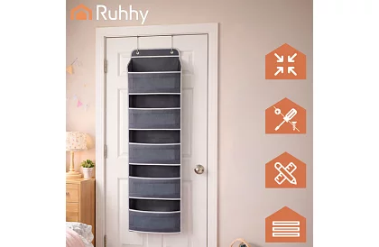 Organizator suspendat pentru ușă – 142 × 40 × 17 cm