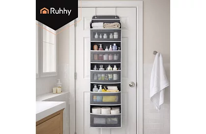 Organizator suspendat pentru ușă – 142 × 40 × 17 cm