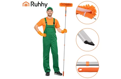 Răzătoare telescopică pentru feronerie cu mop 3 în 1
