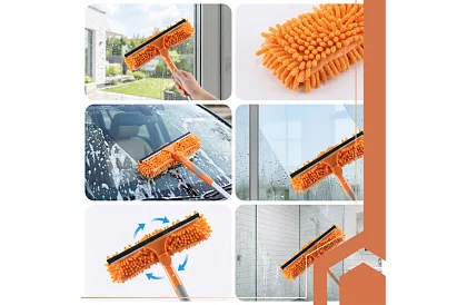 Răzătoare telescopică pentru feronerie cu mop 3 în 1