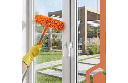 Răzătoare telescopică pentru feronerie cu mop 3 în 1