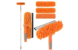 Răzătoare telescopică pentru feronerie cu mop 3 în 1