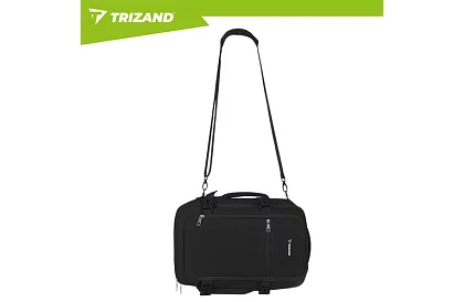 Rucsac de călătorie 2 în 1 – bagaj de mână pentru avion 40 × 20 × 25 cm – negru