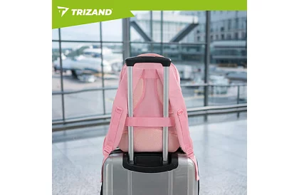 Rucsac de călătorie 2 în 1 – bagaj de mână pentru avion 40 × 20 × 25 cm – roz