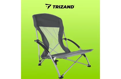 Scaun de camping pliabil – gri