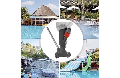 Aspirator de piscină set 2 în 1 – aspirator + plasă