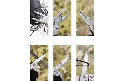 Clește multifuncțional – unealtă 13 în 1 + 11 biți