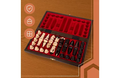 Șahuri din lemn de arțar – o clasă elegantă în valiză