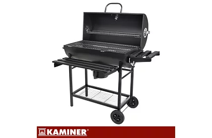 Grătar de grădină pe cărbune 108x67x96cm + accesorii