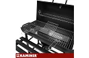Grătar de grădină pe cărbune 108x67x96cm + accesorii