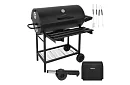 Grătar de grădină pe cărbune 108x67x96cm + accesorii