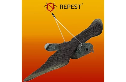 Dispozitiv de speriere suspendat – șoim realistic