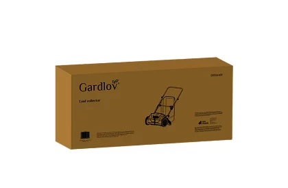 Colector manual de frunze și iarbă 100 l – mecanism ajustabil, rotativ