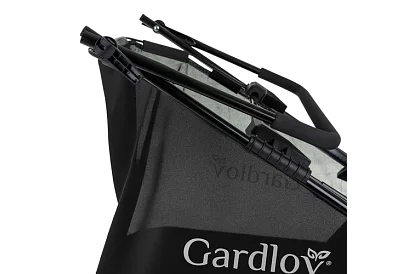 Colector manual de frunze și iarbă 100 l – mecanism ajustabil, rotativ