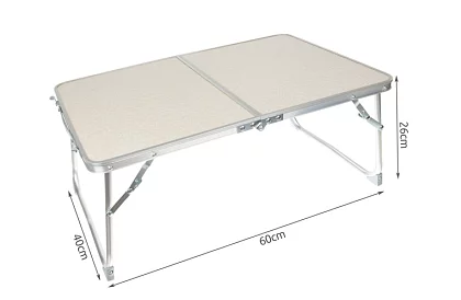 Masă de camping pliabilă – 60 × 40 × 26 cm