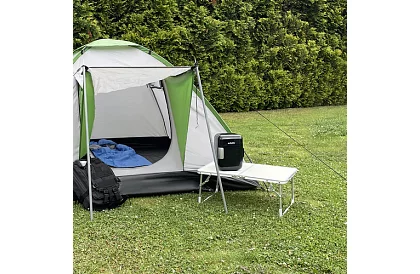 Masă de camping pliabilă – 60 × 40 × 26 cm