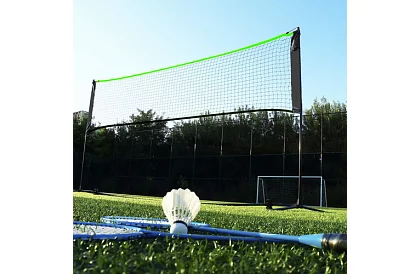 Rețea pentru volei, badminton și tenis – mobilă și ajustabilă