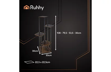 Suport pentru flori 107 cm – 5 niveluri