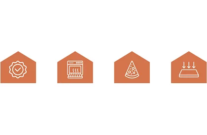 Piatra de copt cordierit pentru pizza cu spatula din bambus