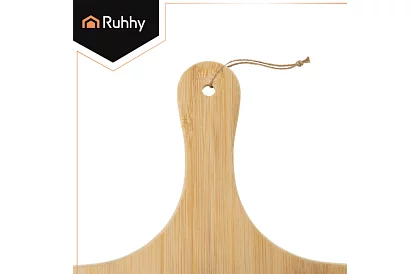 Piatra de copt cordierit pentru pizza cu spatula din bambus